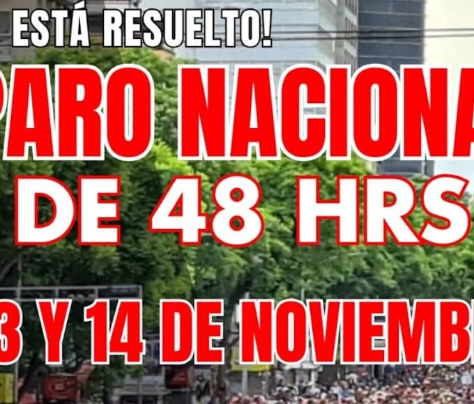 Paro nacional del CNTE