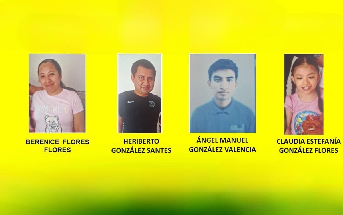 foto de la familia de reynosa reportada como desaparecida