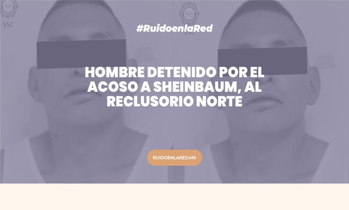 foto de uriel, hombre señalado del acoso sobre claudia sheinbaum