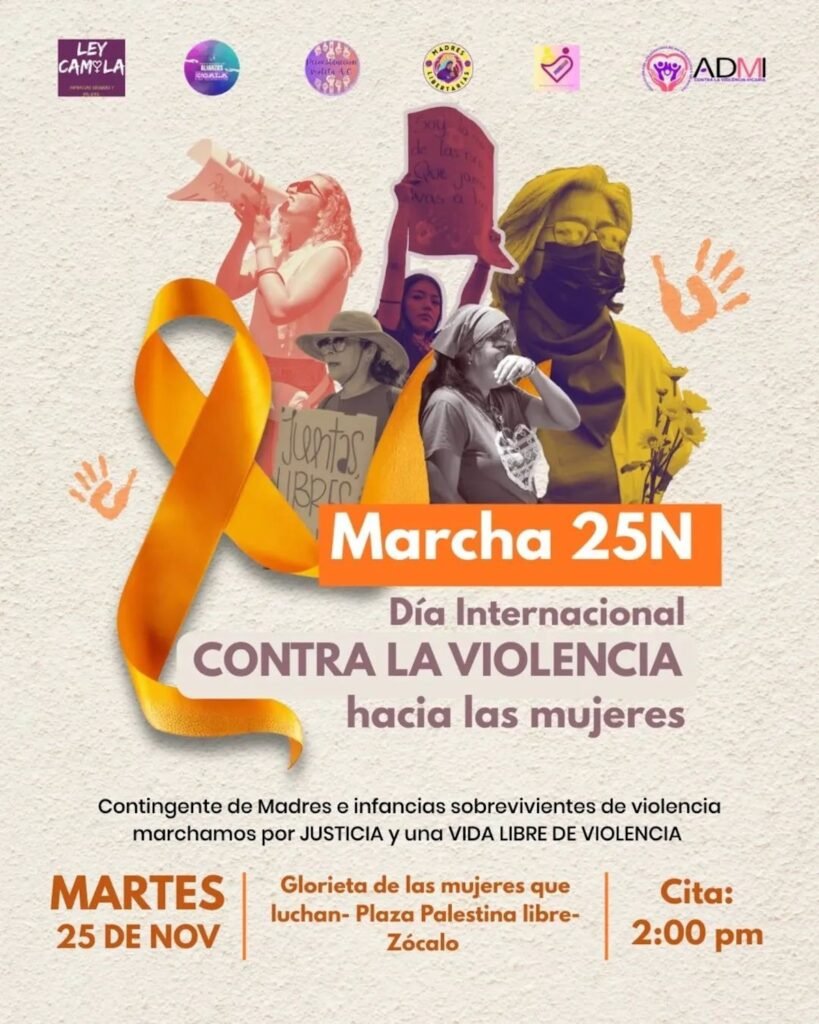 Marcha 25N en CDMX