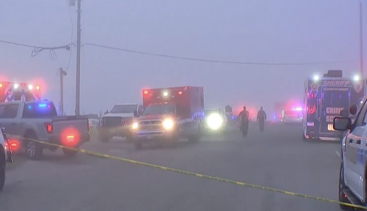 avión de la Marina en Texas accidente