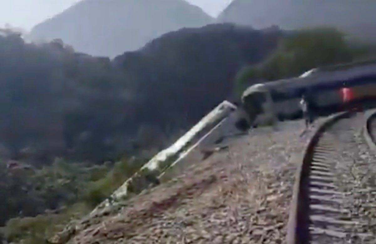 foto del accidente del tren interoceánico