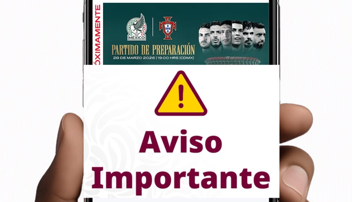 Boletos del México vs Portugal Fanki Profeco