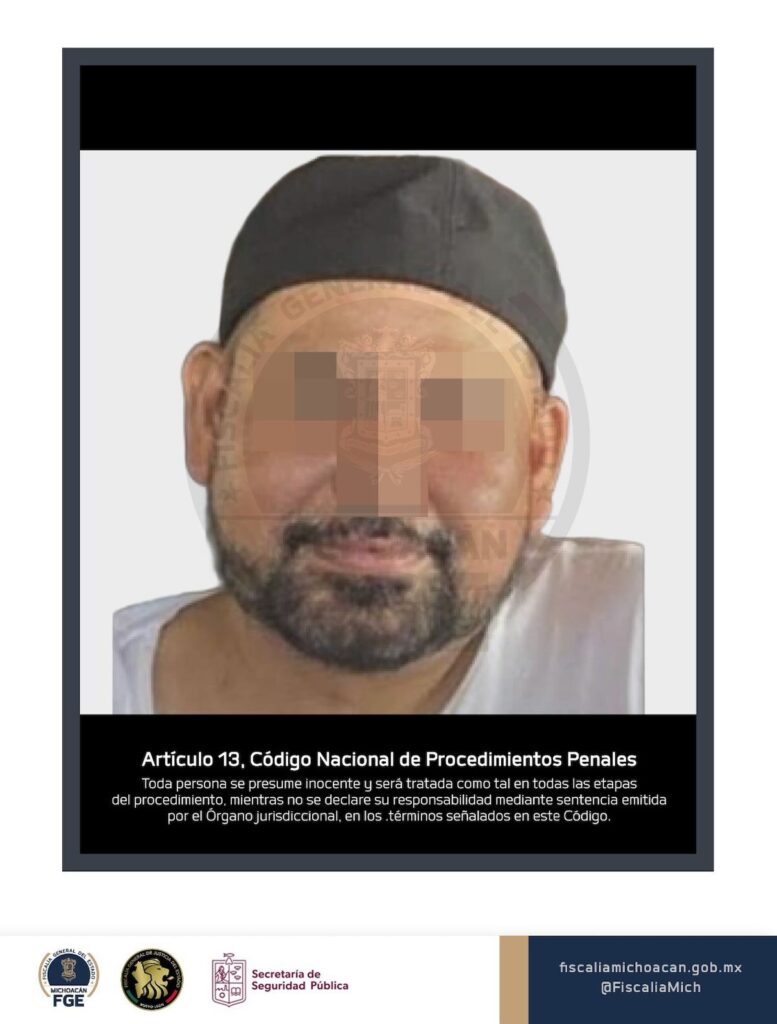 imagen del supuesto feminicida de maritza espino