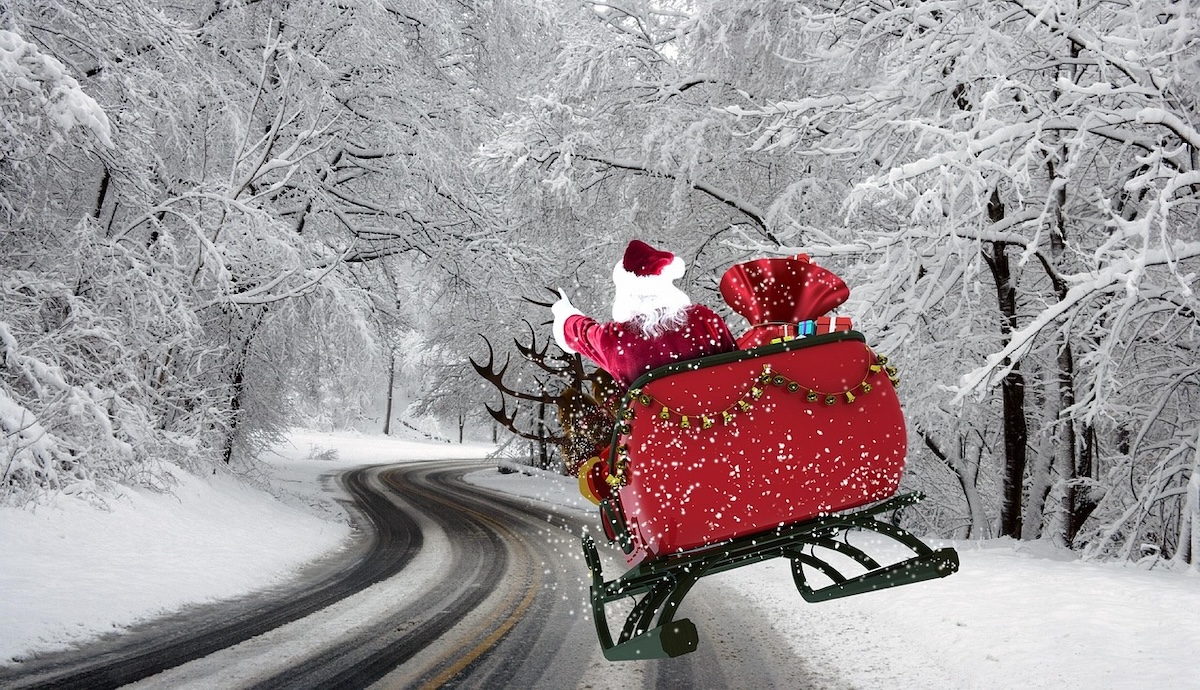 Dónde ver EN VIVO el recorrido de Santa Claus