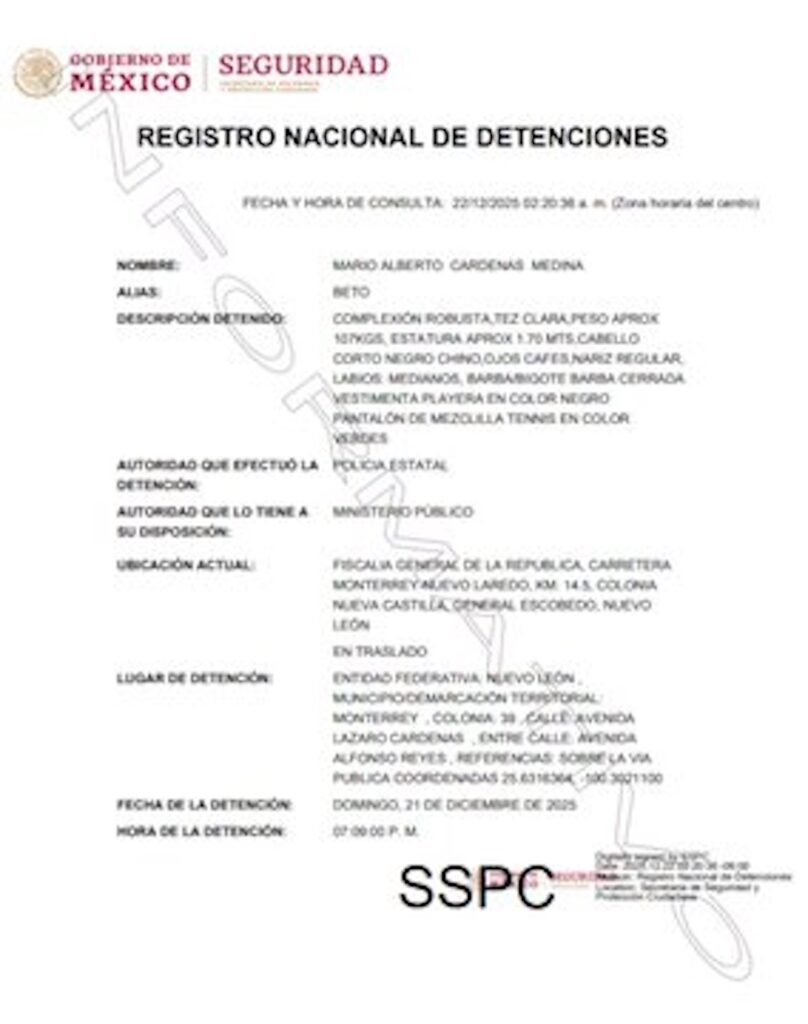 betito sorbino osiel cárdenas guillén