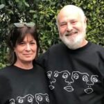 Foto del cineasta Rob Reiner y su esposa, Michele Singer Reiner