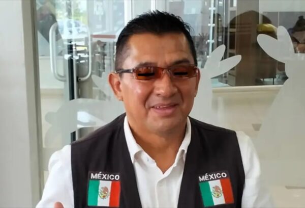 imagen del periodista de veracruz, rafael lafita león, acusado de terrorismo
