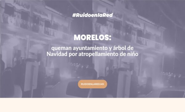 foto de la protesta en jonacatepec, morelos