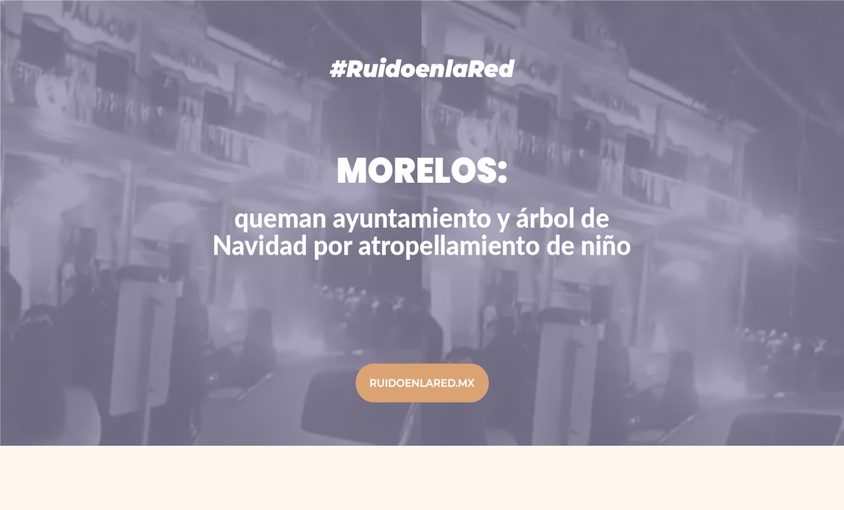 foto de la protesta en jonacatepec, morelos