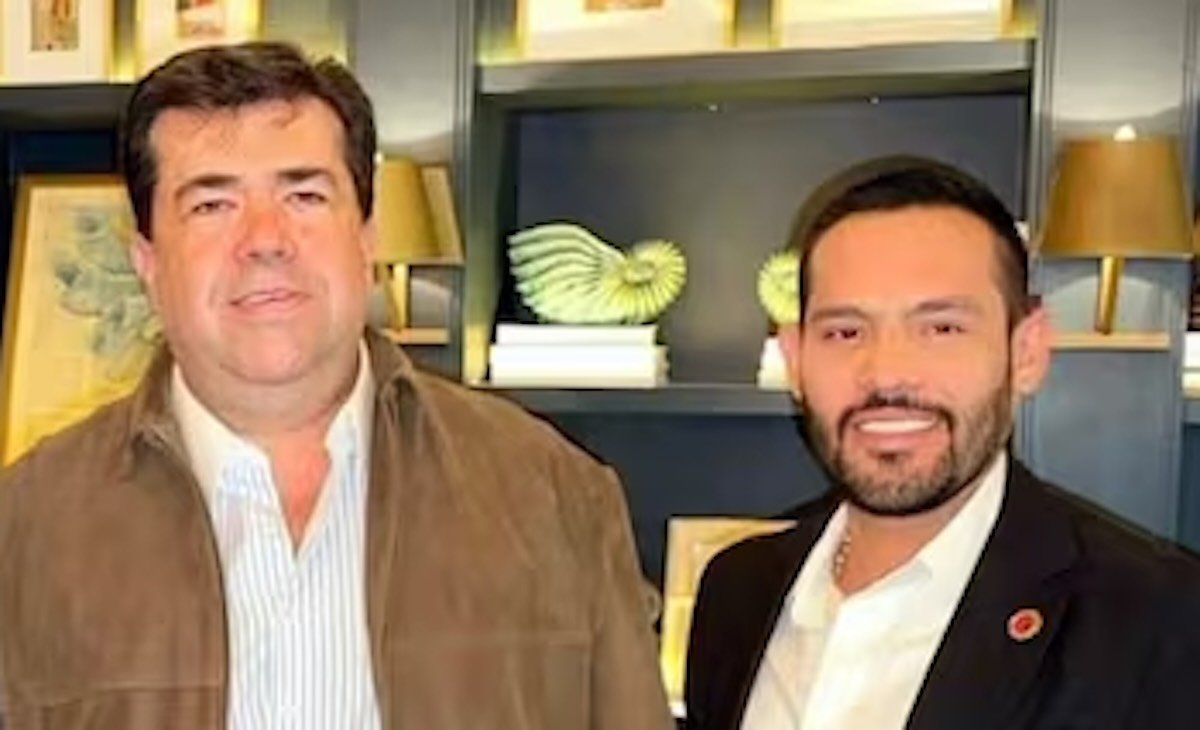 foto de pedro haces, líder de la CATEM, y el limones