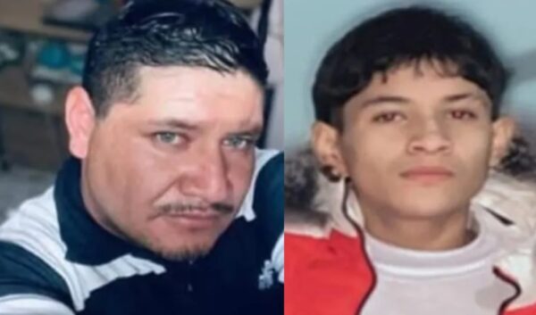 foto de foto de José Juan Arias, padre buscador, desaparecido en Guanajuato, y de su hijo con el mismo nombre