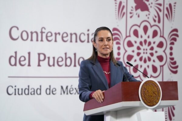 foto para nota de sheinbaum y el premio nobel d ela paz a maria corina machado