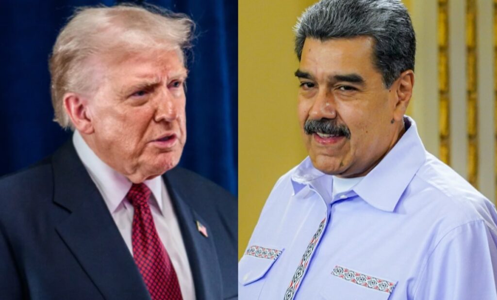 foto trump y maduro para nota de crisis eu-venezuela,