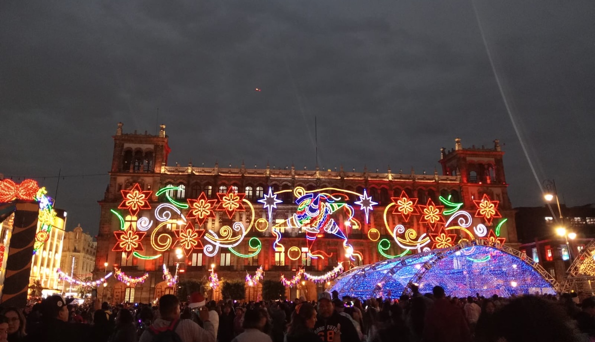 Verbena navideña 2025 del Zócalo CDMX