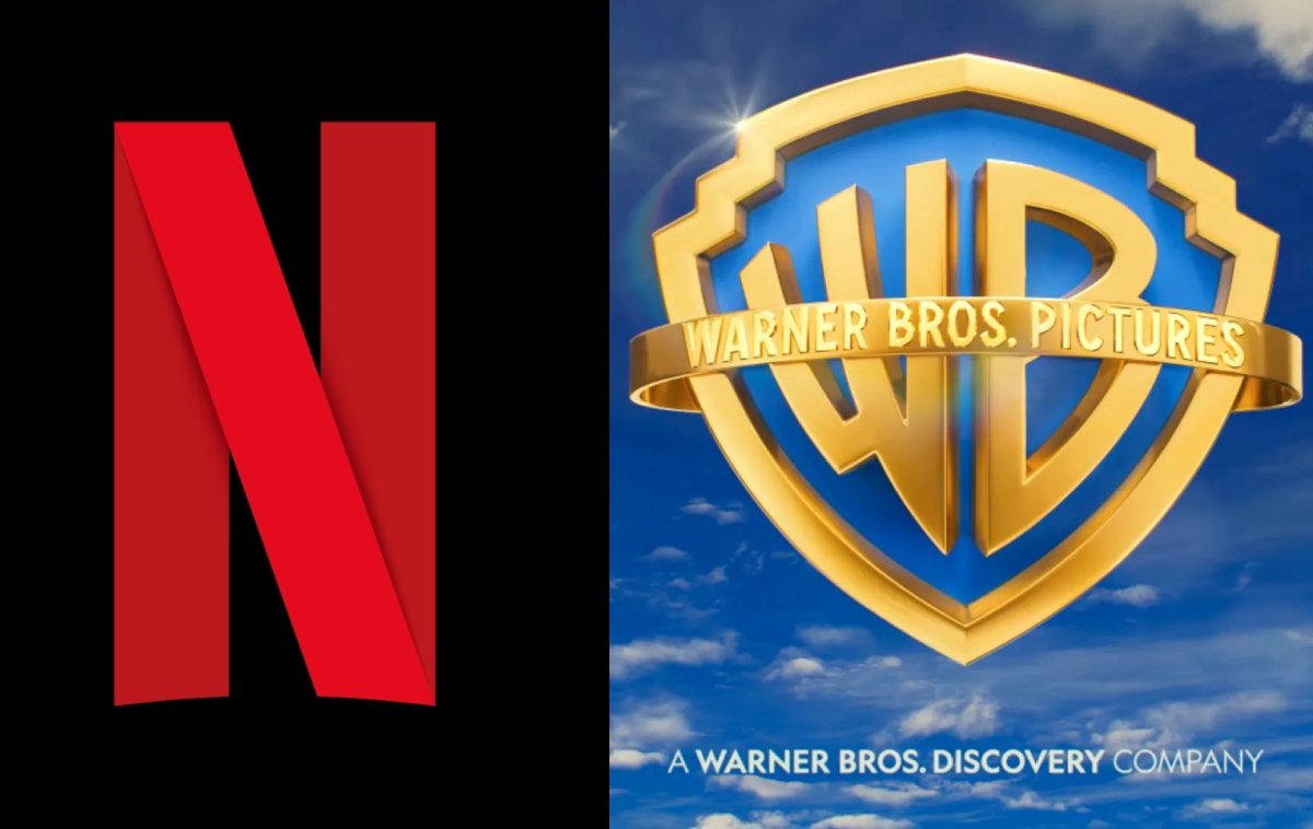 logos de warner bros y netflix
