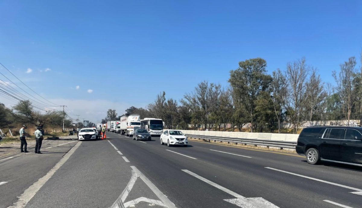 Bloqueo México-Querétaro Lechería hoy 30 de enero