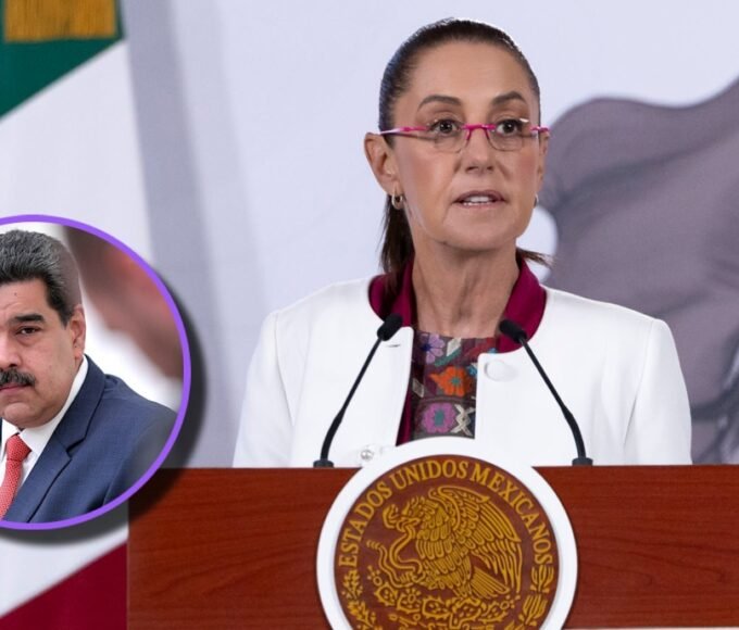 La presidenta Claudia Sheinbaum rechazó la detención de Nicolás Maduro. Foto: Especial.