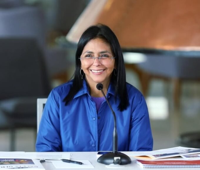 La vicepresidenta ejecutiva de Venezuela, Delcy Rodríguez, juró este lunes como mandataria encargada del país. Foto: delcyrodrigezv/Instagram.