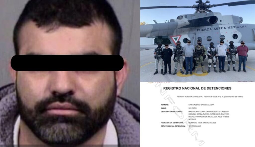 Detienen en Sinaloa a Iván Valerio Sainz Salazar, ‘El Mantecas’