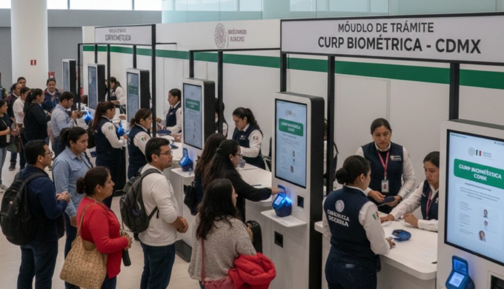 Módulos CURP biométrica CDMX