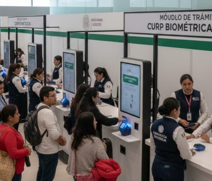 Módulos CURP biométrica CDMX
