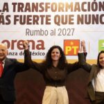 Morena, PT y Partido Verde reatifican coalición para consolidar 4T rumbo a elecciones de 2027