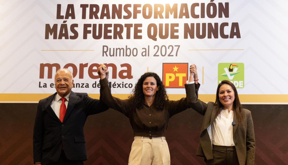Morena, PT y Partido Verde reatifican coalición para consolidar 4T rumbo a elecciones de 2027