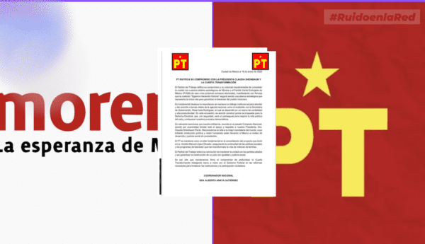 PT ratifica alianza con Morena y Partido Verde de cara a los próximos procesos electorales