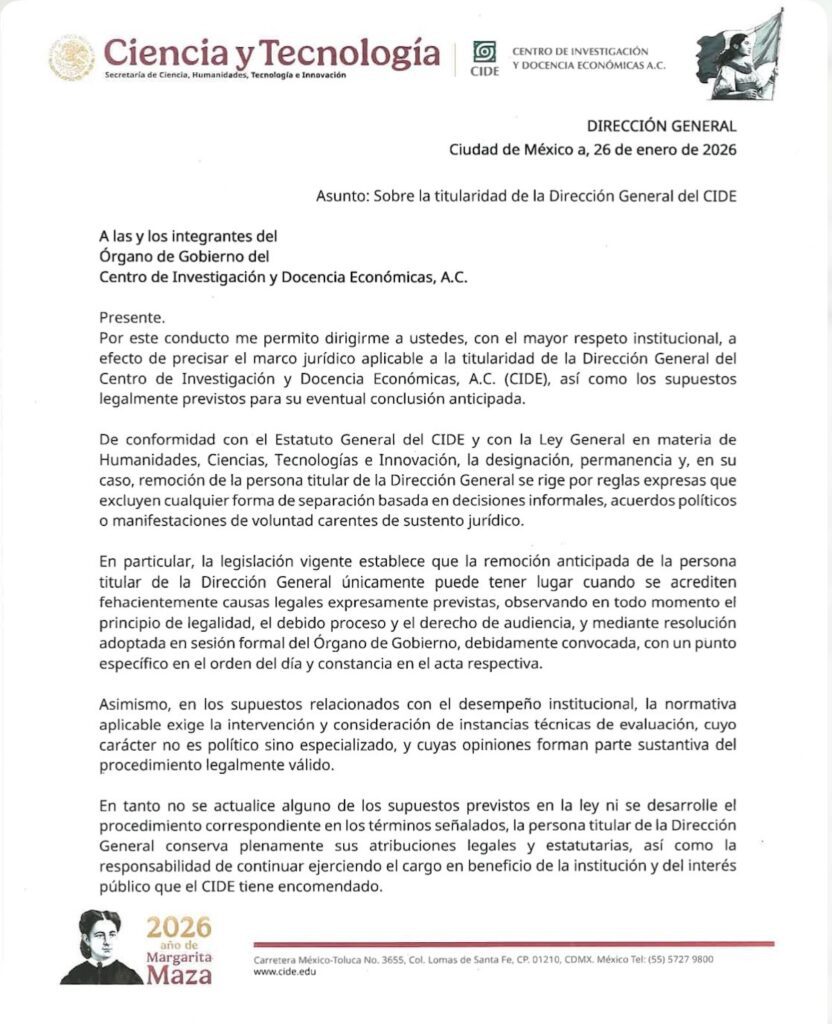 José Antonio Romero Tellaeche del CIDE