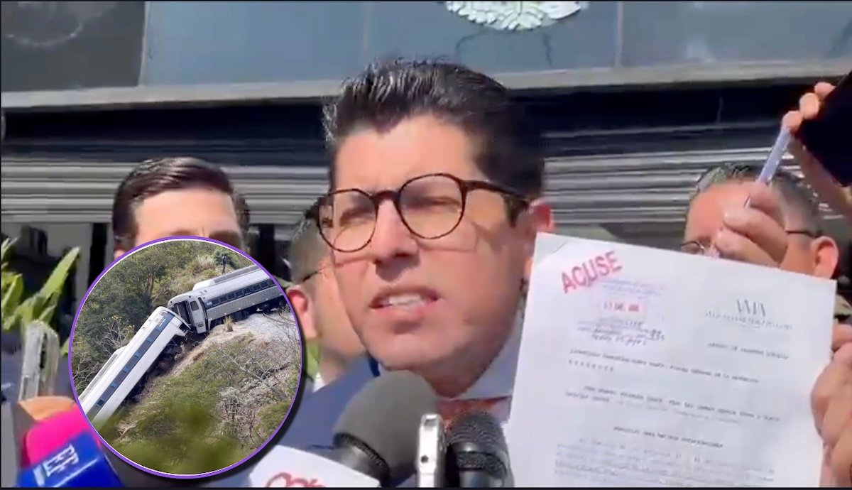 Denuncia por descarrilamiento del Tren Interoceánico