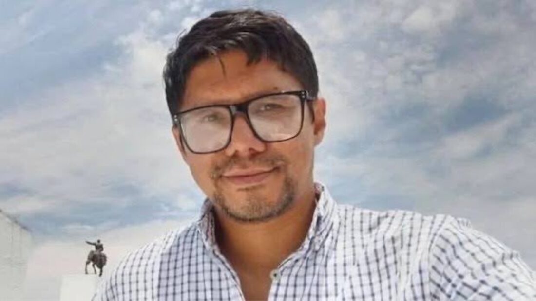 Leonardo Ariel Escobar marcha