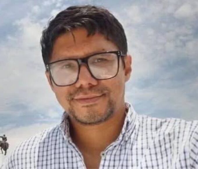 Leonardo Ariel Escobar marcha