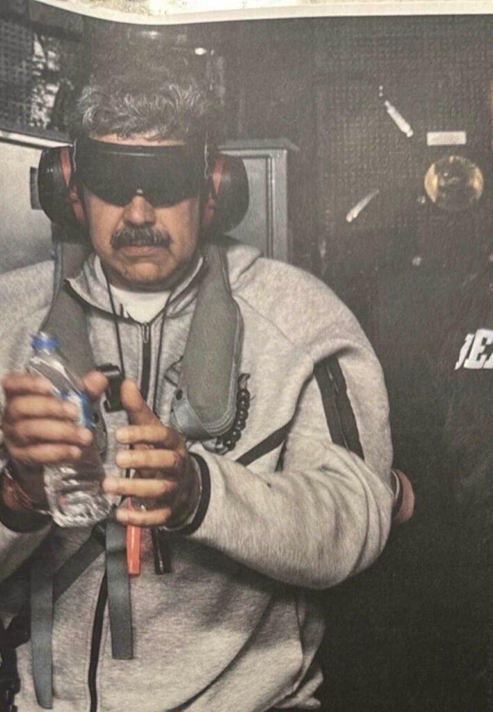 foto de maduro detenido