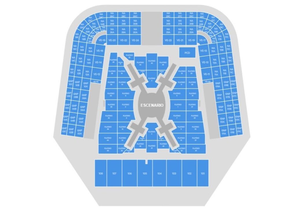 BTS en el Estadio GNP Seguros de CDMX: mapa de asientos y zonas