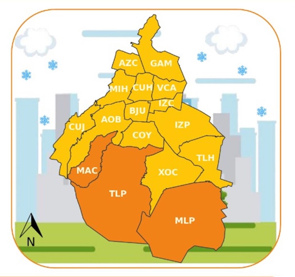 frío CDMX martes 13 de enero 2026