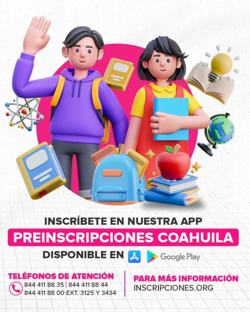 preinscripciones coahuila 2026