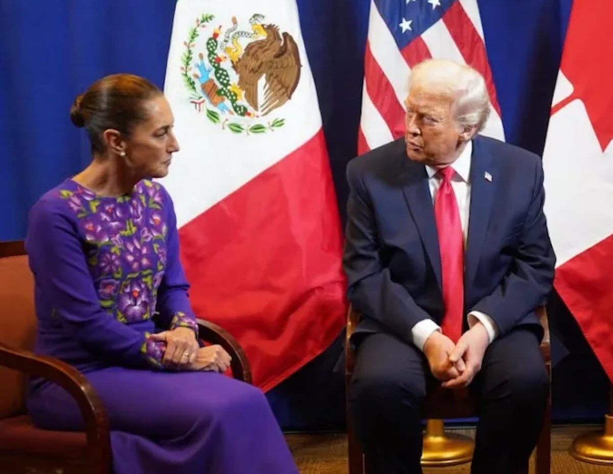 foto de sheinbaum y trump para nota de maduro y venezuela y méxico