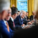 foto de trump para nota de los aranceles por groenlandia