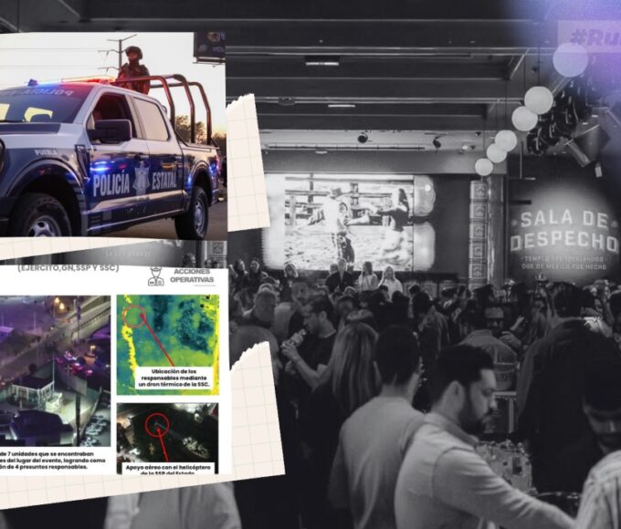 Ataque armado Sala de Despecho Puebla Isla de Angelópolis