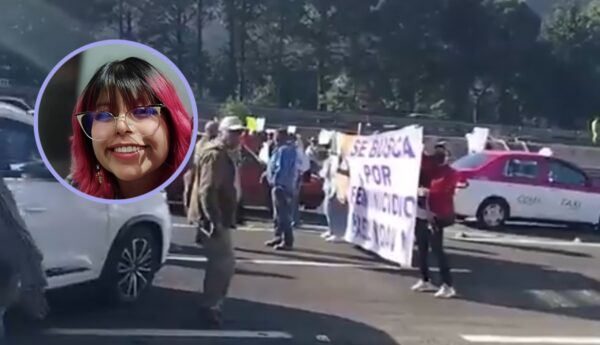Bloqueo México-Toluca feminicidio Dafne Meneses