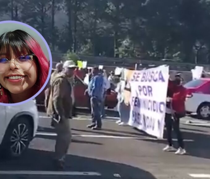 Bloqueo México-Toluca feminicidio Dafne Meneses