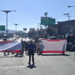 Bloqueo en la Zaragoza hoy