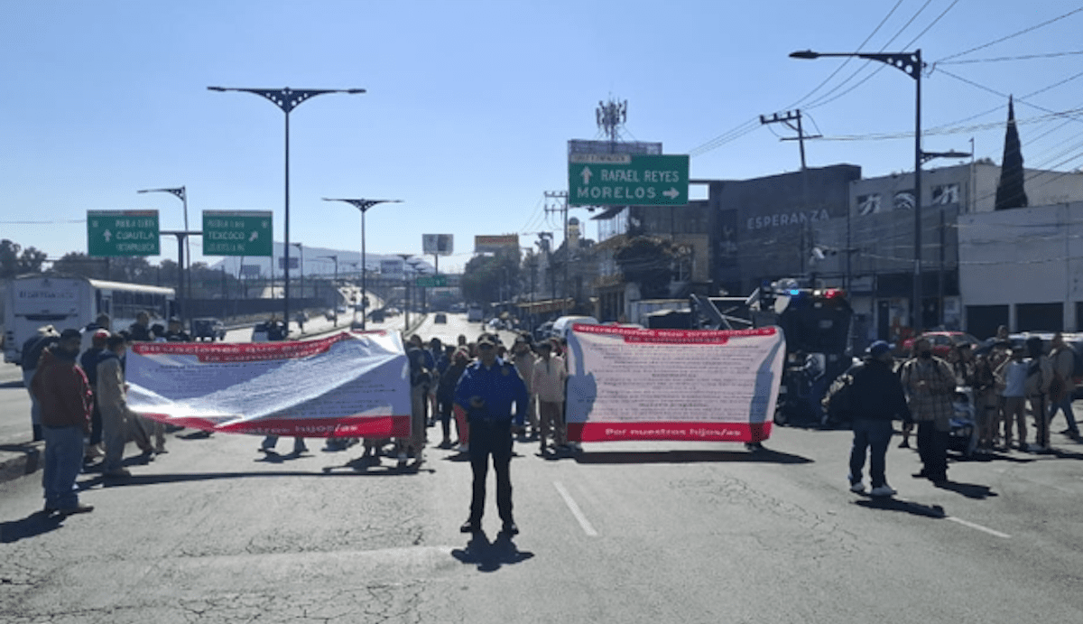Bloqueo en la Zaragoza hoy