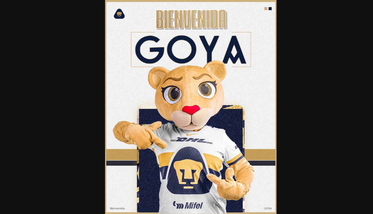 Pumas presenta a ‘Goya’ mascota del equipo femenil, ¿qué representa para el equipo?