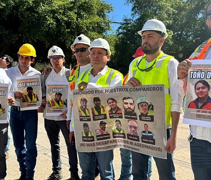Mineros desaparecidos Concordia Sinaloa
