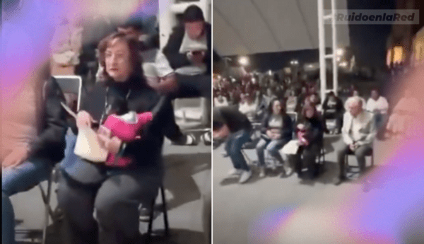 Regidora de Ocotlán, Jalisco, lleva a mono araña a evento y le da un zape