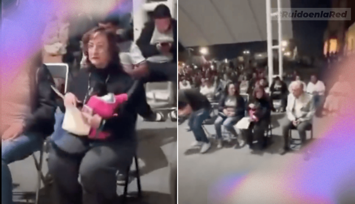 Regidora de Ocotlán, Jalisco, lleva a mono araña a evento y le da un zape