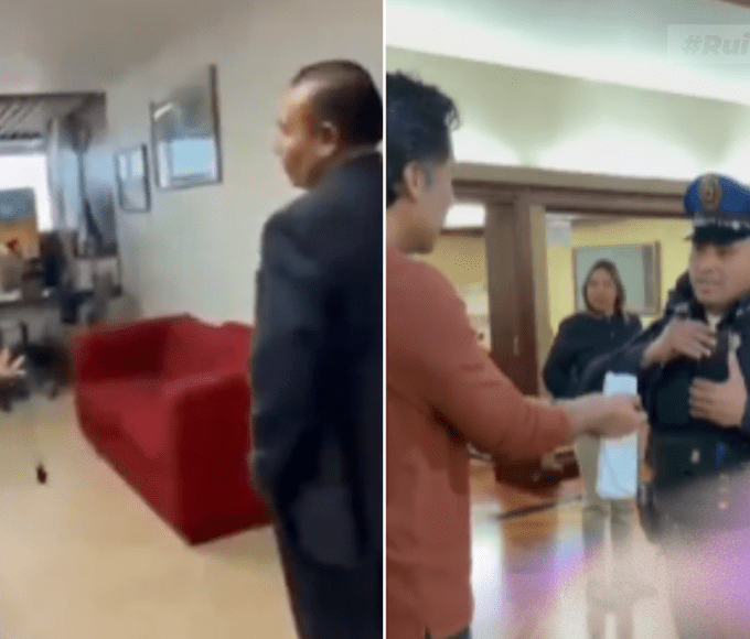 desalojo a Marx Arriaga en la SEP