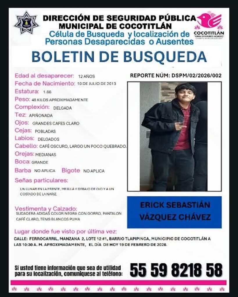 Erick Sebastián Vázquez Chávez chalco